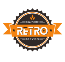 Brasserie retro logo